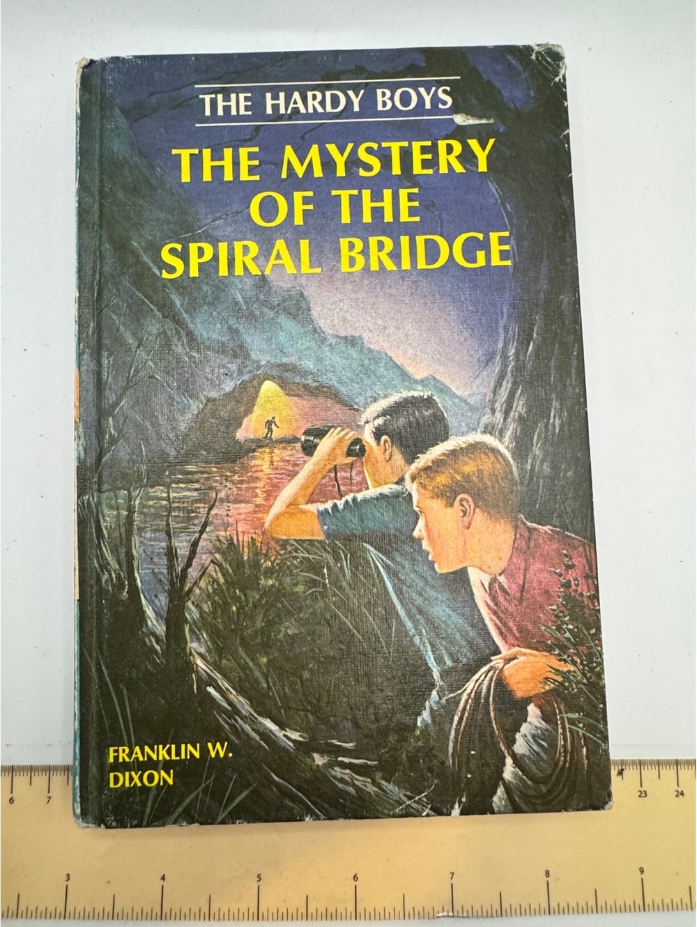 The Hardy Boys: The Mystery of the Spiral Bridge by Franklin W. Dixon - Vintage